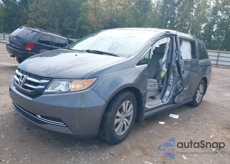 2017 Honda Odyssey Se from USA, damaged, VIN 5FNRL5H36HB024147